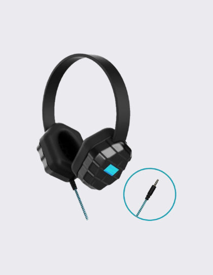 Gumdrop Droptech B1 Rugged Headphones with 3.5mm Jack