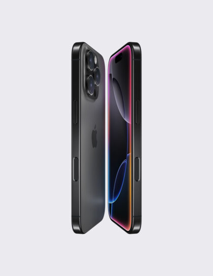 iPhone 16 Pro-Vertically positioned
