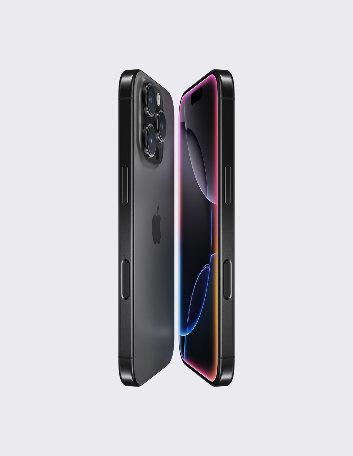 iPhone 16 Pro-Vertically positioned